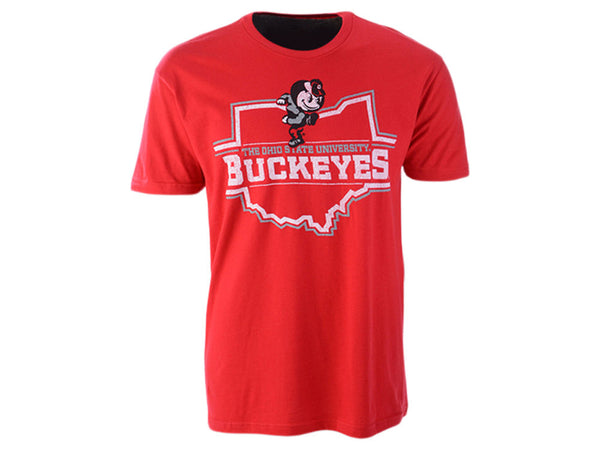 Ohio State Buckeyes NCAA Men's Chrome Outline T-Shirt