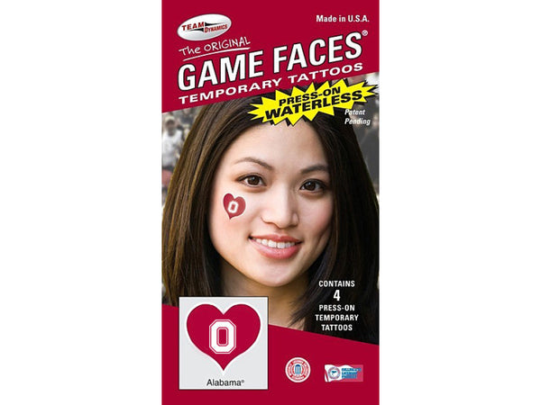 Waterless Game Face Tattoo