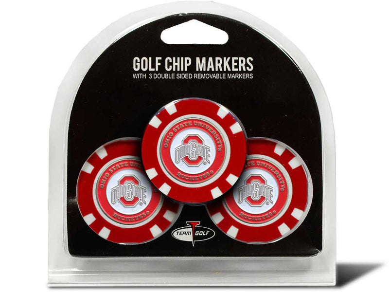 Golf Poker Chip Markers - 3pk
