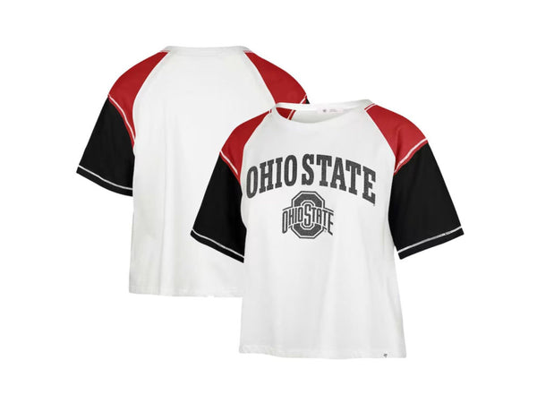 Ohio State Buckeyes NCAA Women's Gia Cropped T-Shirt