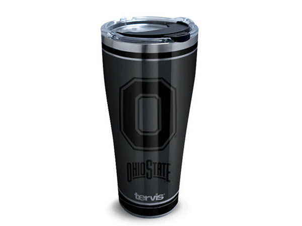 30oz NCAA Black Out Stainless Steel Tumbler