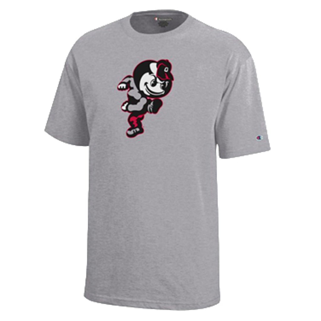 Youth Mascot T-Shirt Grey