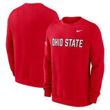 Men's Sideline Club Fleece Sweatshirt Red