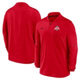 Men's Sideline Half Zip Pullover Red