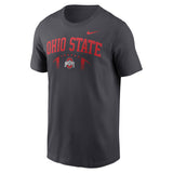 Men's Cotton Football T-Shirt Anthracite