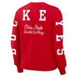 Women’s Back Graphic Boxy Long Sleeve T-Shirt