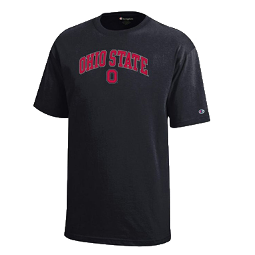 Youth Arch Block O T-Shirt Black
