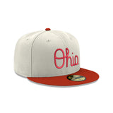Team 2-Tone Grey/Red Script Authentic Collection 59FIFTY