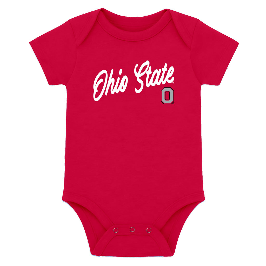 Newborn Otis Onesie Red