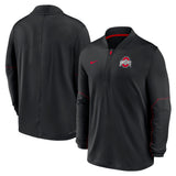 Men's Sideline Half Zip Pullover Black