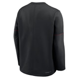 Men's Coaches Crew Pullover Black