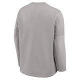 Men's Coaches Crew Pullover Grey