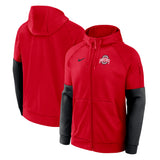 Men's Colorblock Therma Fleece Full Zip Hooded Jacket