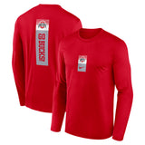 Men's Legend Long Sleeve T-Shirt Red