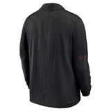 Men's Sideline Half Zip Pullover Black