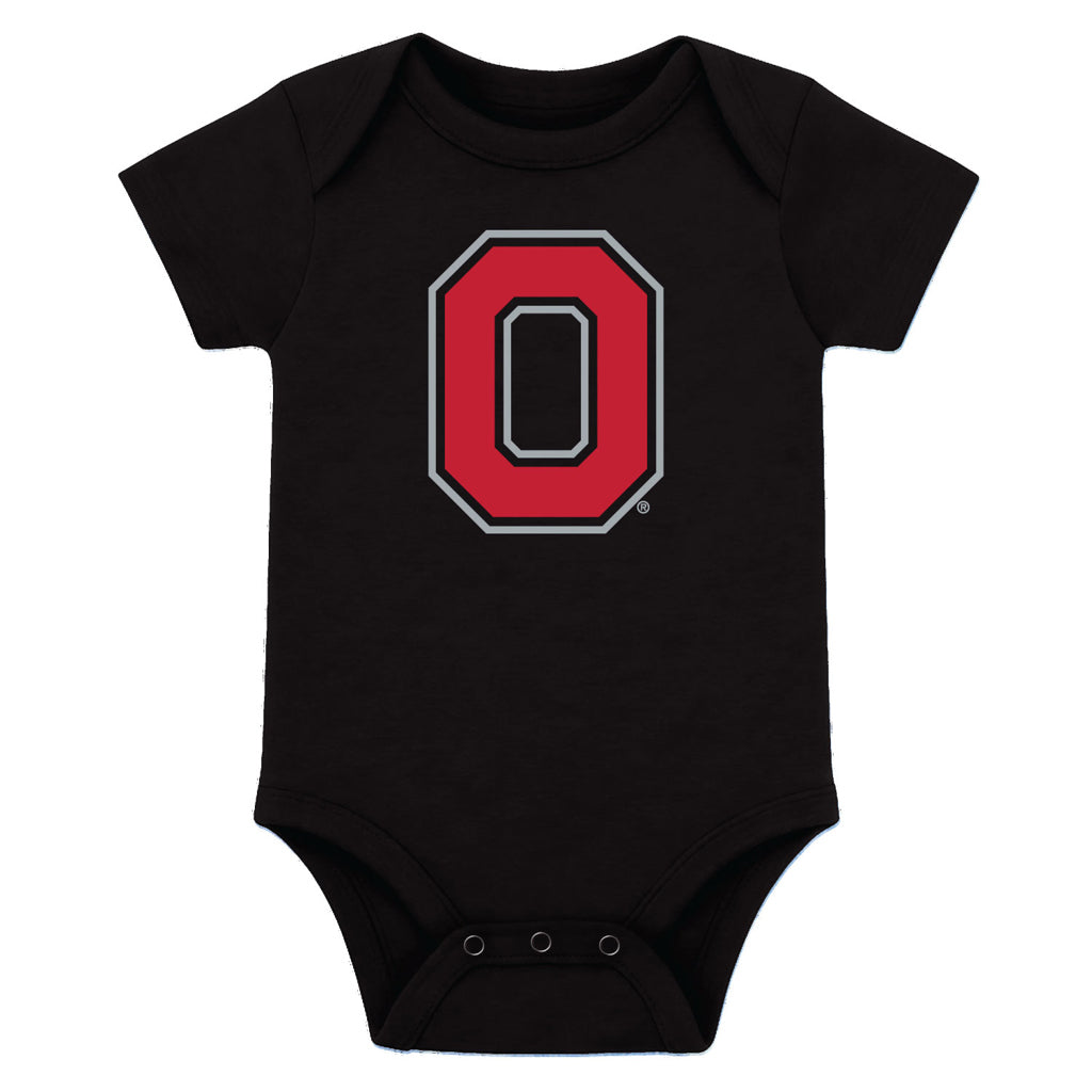 Newborn Otis Onesie Black