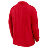 Men's Sideline Half Zip Pullover Red