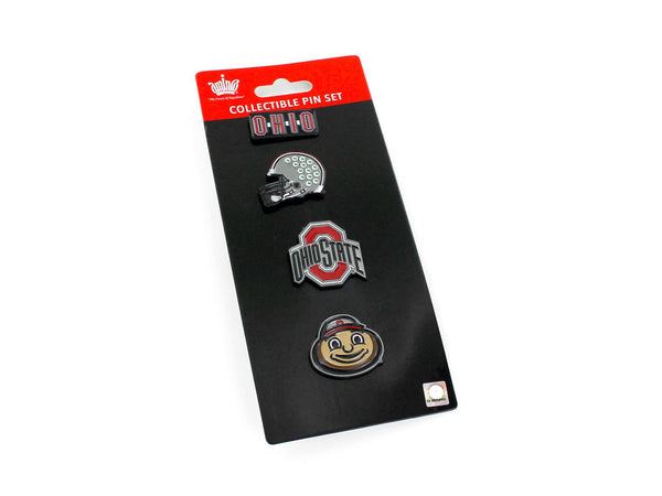 Ohio State Buckeyes Team Pride Collectible Pin Set