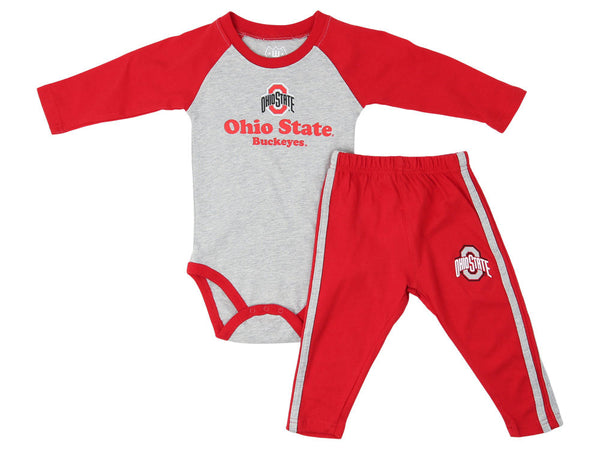 NCAA Infant Raglan Hopper Pant Set