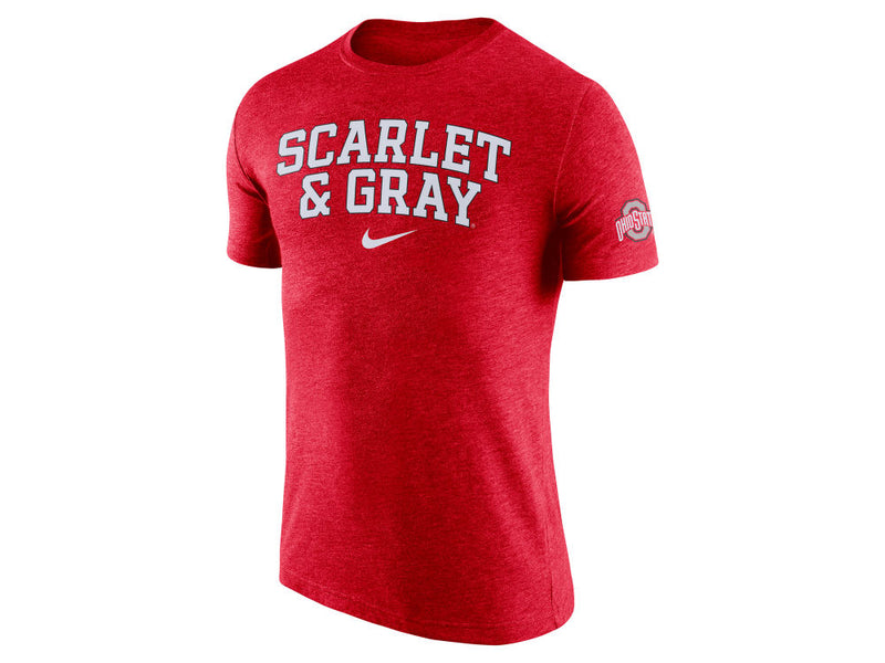 Ohio State Buckeyes NCAA Men's Slogan Tri-blend T-Shirt