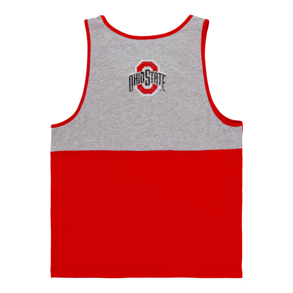Ohio State Buckeyes NCAA Men's Colorblock Tank