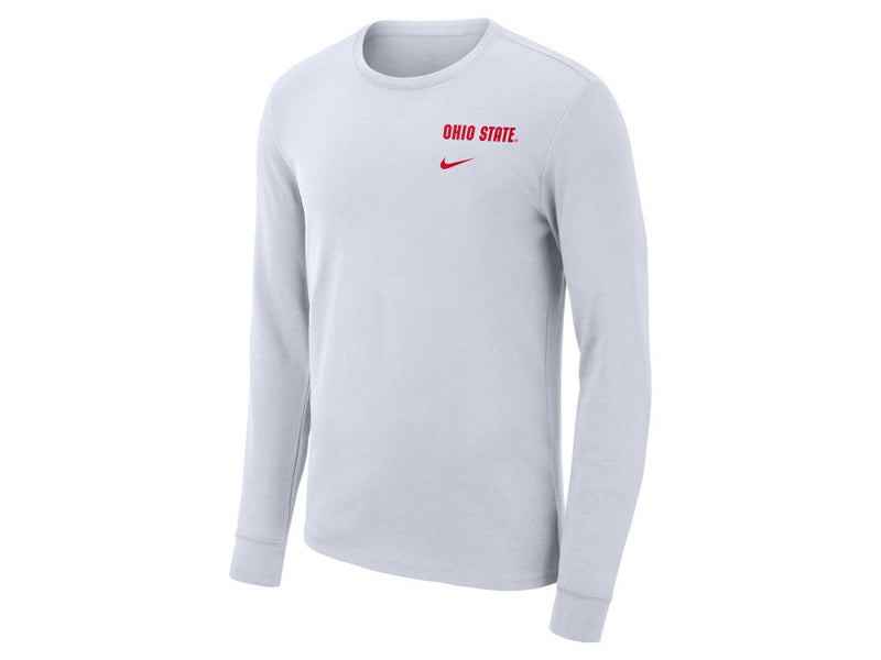 Ohio State Buckeyes NCAA Men's Cotton Arena Long Sleeve T-Shirt