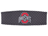 Ohio State Buckeyes Polka Dot Headband
