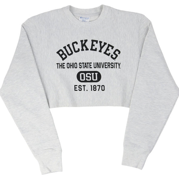 Women's Reverse Weave Cropped Crew Sweatshirt – - Main Image