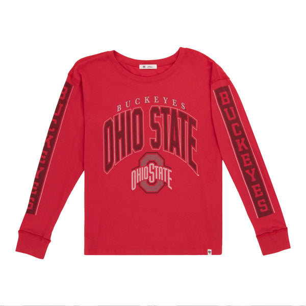 Ohio State Buckeyes NCAA Women's Soa LS T-Shirt 23