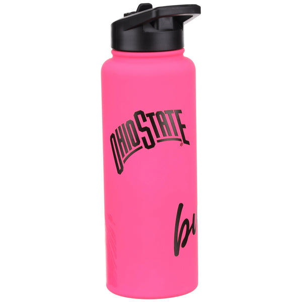 34oz Quencher “The Rad" Water Bottle - Pink