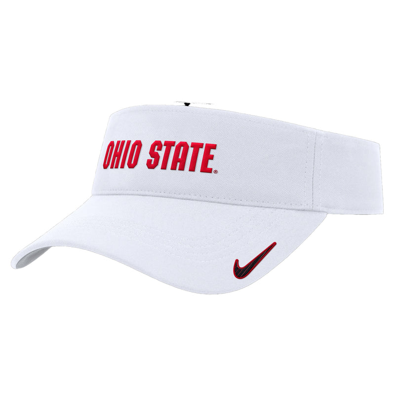 Ohio State Buckeyes NCAA Word Mark Ace Visor