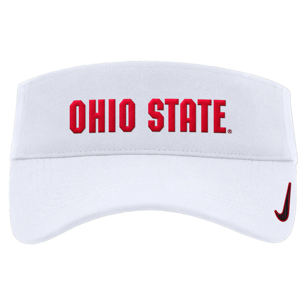 Ohio State Buckeyes NCAA Word Mark Ace Visor