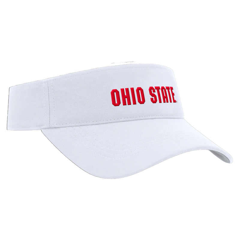 Ohio State Buckeyes NCAA Word Mark Ace Visor