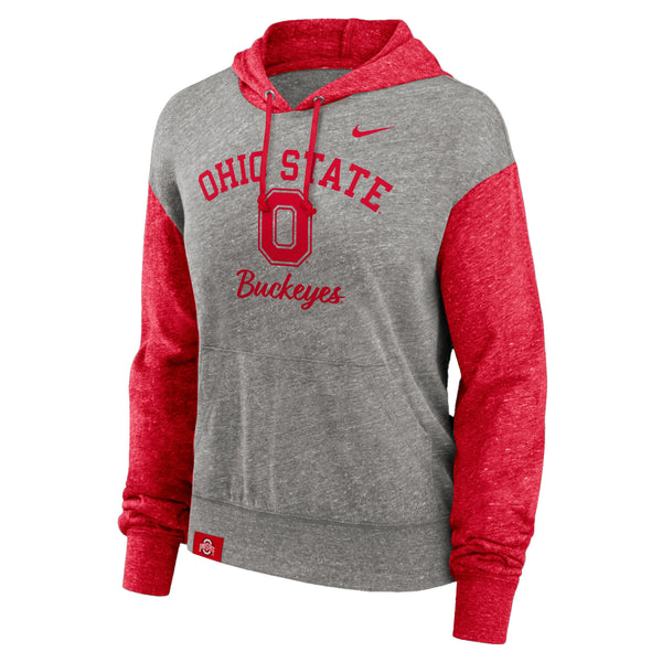 Ohio State Buckeyes NCAA Women's Vintage Gym Hoodie 24