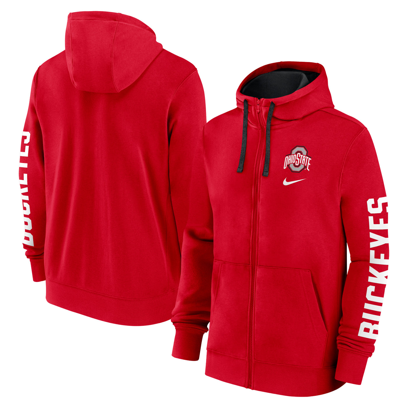Men's Primary Full Zip Hoodie – BuckeyeCorner.com
