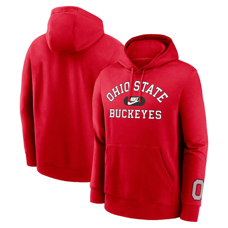 Ohio State Buckeyes NCAA Legacy Foundation Club Fleece Pullover Hoodie