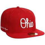 Ohio State x Made & Co 59FIFTY 'Script Ohio' Red