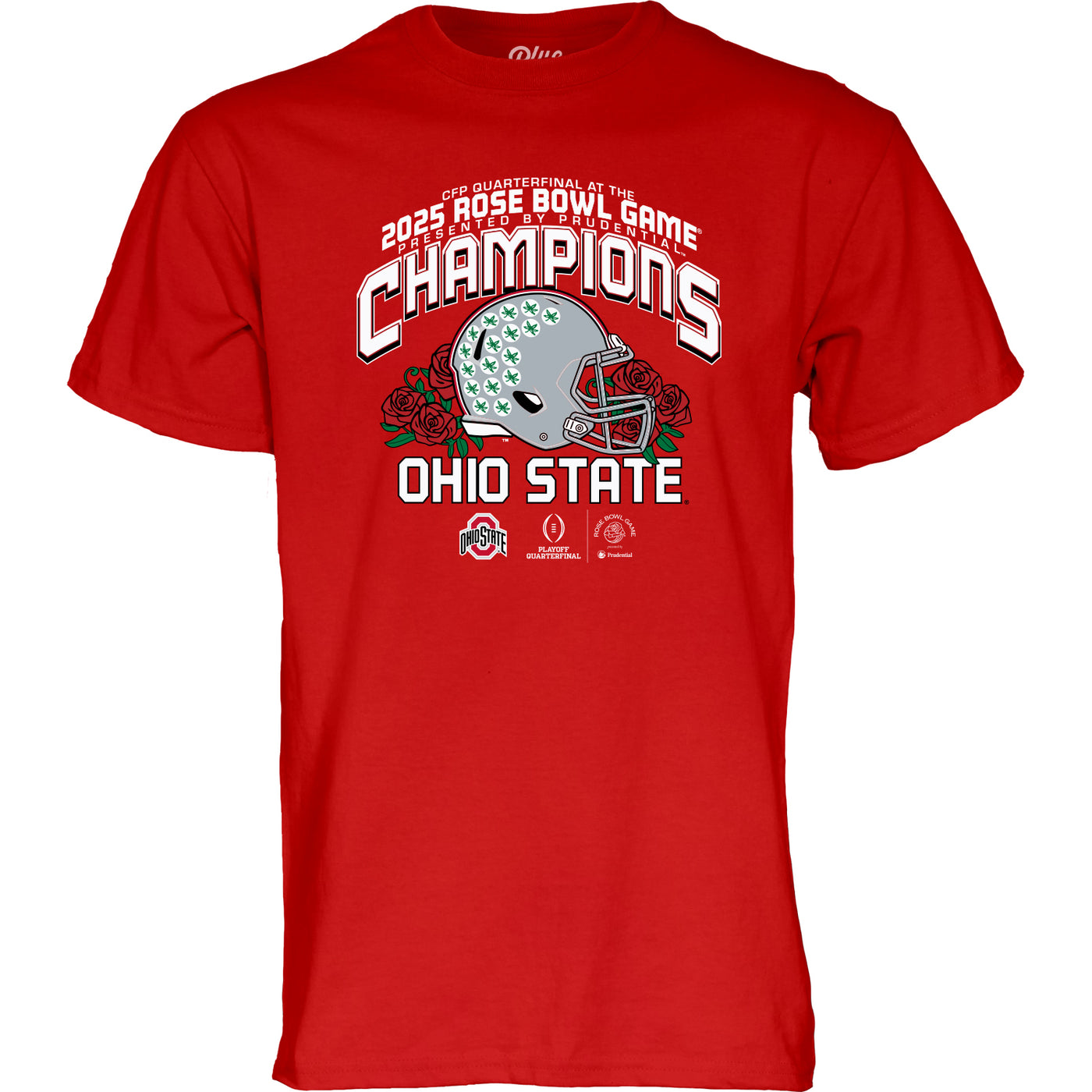 Men's CFP Field Storm Rose Bowl Champs T-Shirt – BuckeyeCorner.com