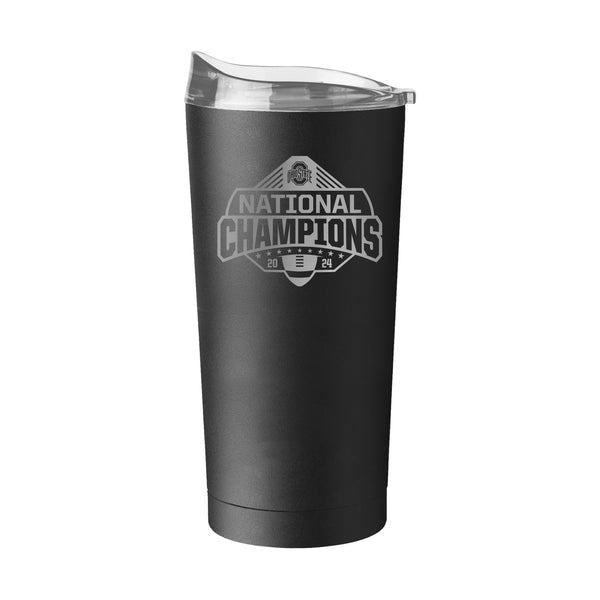 CFP 2024 National Champ 20oz Etched Tumbler