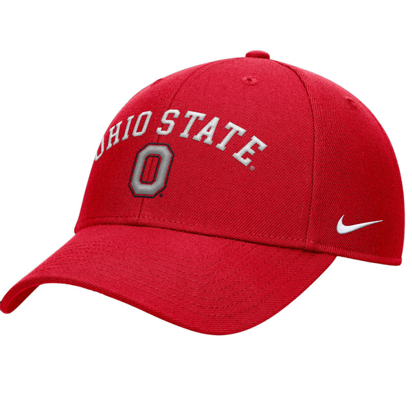 Ohio State Buckeyes NCAA Rise Arched Wordmark Adjustable Cap