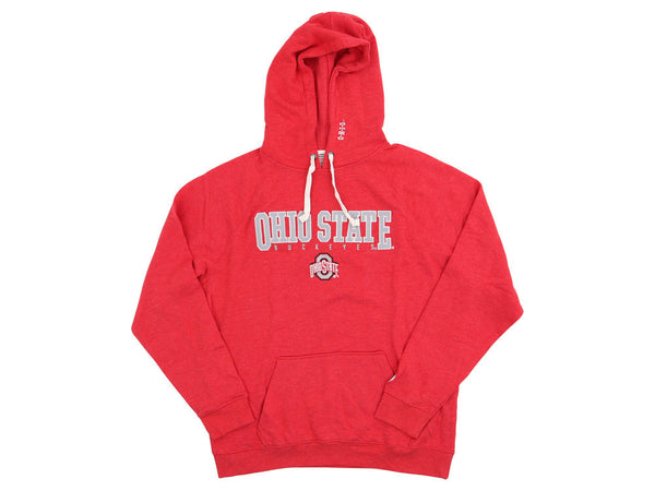 NCAA Faded Red Embroidered Hoodie