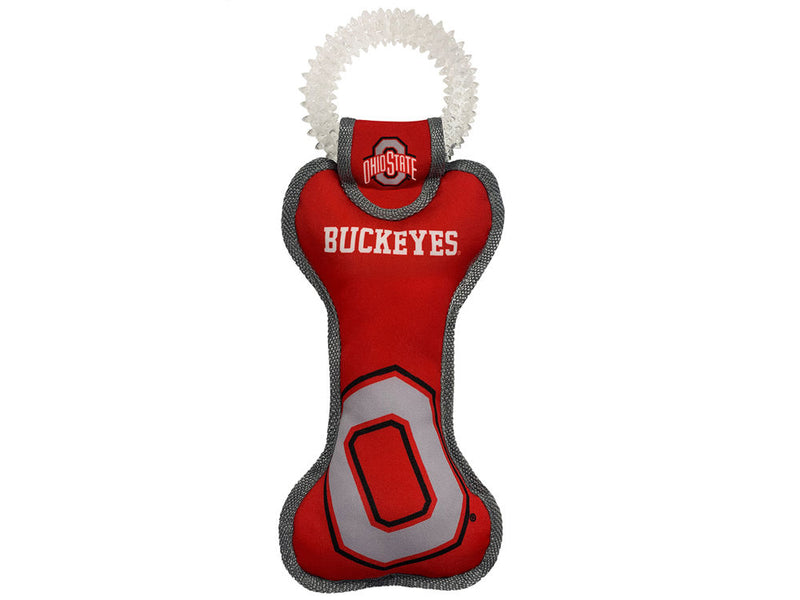 Ohio State Buckeyes Dental Ring Bone Toy