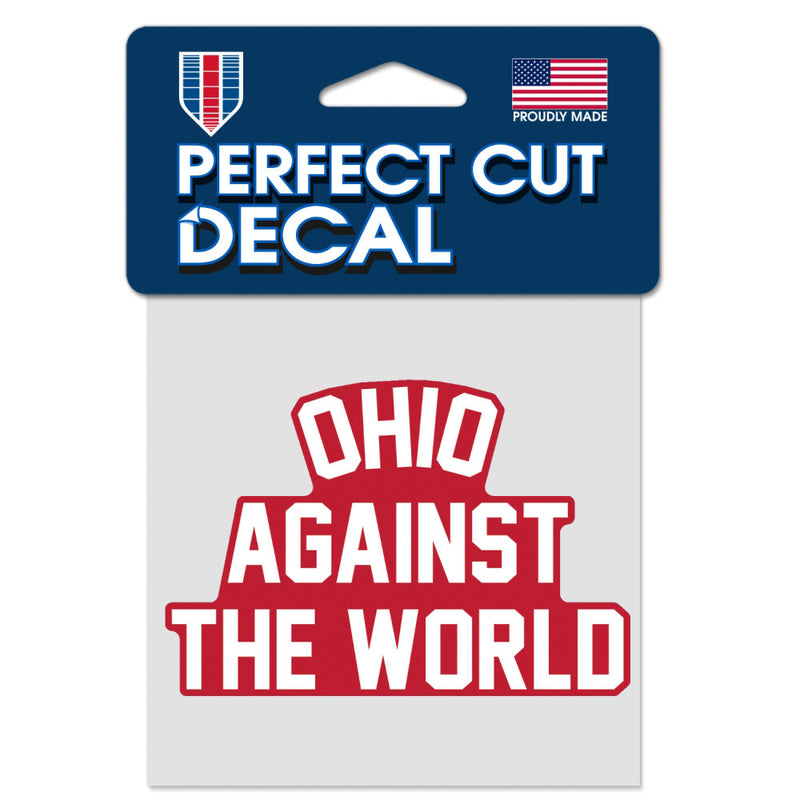 4x4 Against The World Die Cut Decal