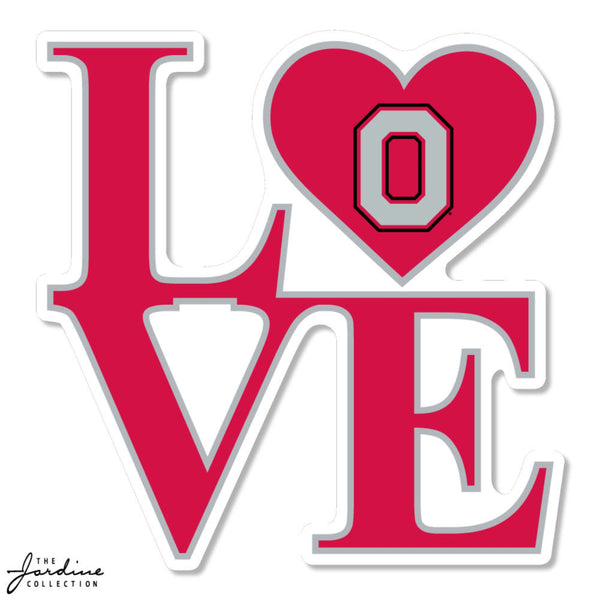 3.5inch Vinyl Love Decal