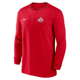 Men's Coaches Half Zip Long Sleeve Top