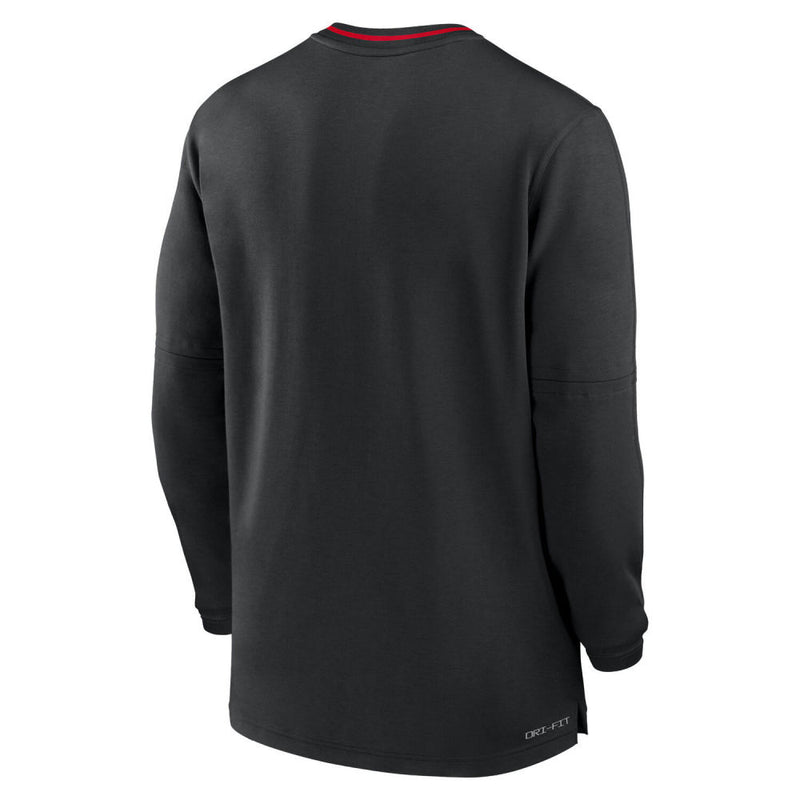 Men's Coaches Half Zip Long Sleeve Top