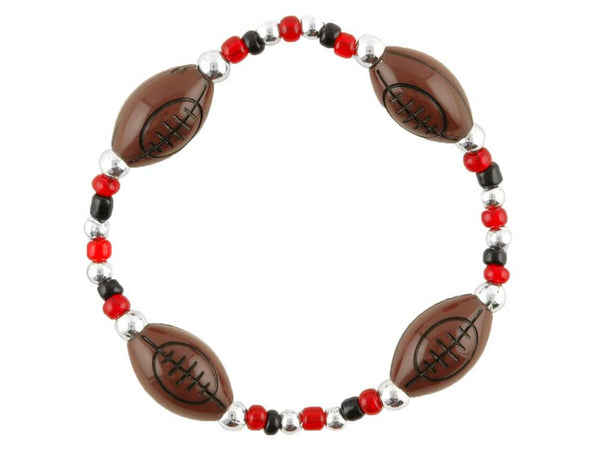 Buckeye Football Bracelet