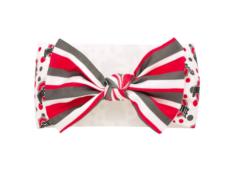 Mini Stripe Bowtie Stretch Band