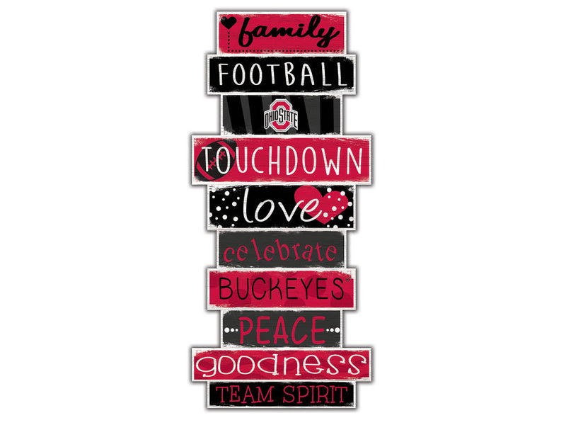 5x24 Celebration Stack Wall Art
