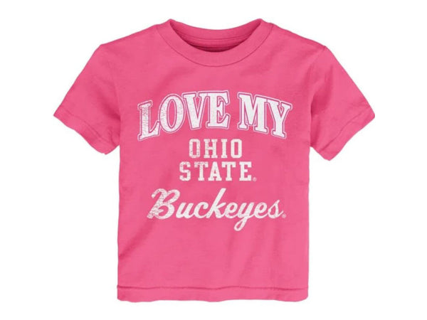NCAA Toddler Girls Love T-Shirt